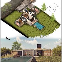 Mi Proyecto del curso: Ilustración digital de proyectos arquitectónicos Ein Projekt aus dem Bereich Architektur, Digitale Architektur, 3-D-Design und Architektonische Illustration von Rachid Sar-Sar - 02.06.2020