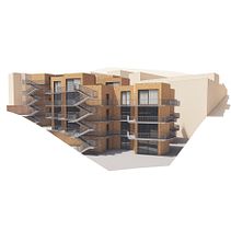 Housing&City - Hexagonals Housing community. Architecture project by Sandra Hermoso - 06.18.2020