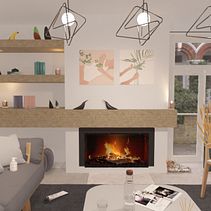 Renders . % Candelaria Zizzi tarafından hazırlanan İç Mimarlık, Tasarım, 3D Tasarım, İç Tasarım, İç Dekoras, Ve on projesi - 06.22.2020