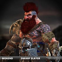 Mi Proyecto del curso: Dwarf head low poly Ein Projekt aus dem Bereich Videospiele von Iván Antonio Menendez Menendez - 27.05.2020
