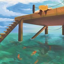 Mi Proyecto del curso: Concept Art: introducción al diseño de escenarios. Un progetto di Illustrazione tradizionale di Alejandro Figueroa - 29.06.2020