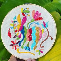 Bordado Tenango . % Karime Torres tarafından hazırlanan Nakış, Çizim, Ve Tasarım projesi - 03.30.2020