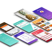 Eliminando o desperdício de alimentos em casa (Foodboost). UX / UI projeto de Ethan Parry - 02.07.2020