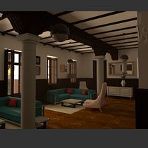 Hotel Las Carolinas. Projekt z dziedziny  Architektura,  Projektowanie 3D i Wizualizacja architektoniczna użytkownika Rafael Martín Morales - 22.07.2020