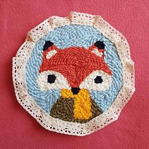 Mi Proyecto del curso: Bordado XL con aguja mágica. Un proyecto de Bordado y Tejido de Nicole Herrera Espinoza - 28.07.2020