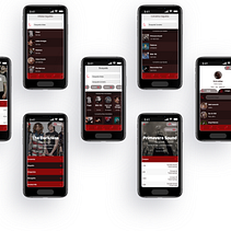App "Live Concert" Stile Guide. App for buying concerts, listening music, or follow your prefer artists Ein Projekt aus dem Bereich App-Entwicklung, Webentwicklung, App-Design und Mobile Design von Victoria Saiz Acitores - 01.01.2020
