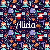 Mi Proyecto del curso: Diseño de patrones ilustrados "Alicia" . % Agustina Speroni tarafından hazırlanan Grafik Tasarım, Geleneksel illüstras, on, Ve Desen Tasarımı projesi - 08.14.2020