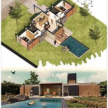 Proyecto Ilustración Arquitectónica. Architecture project by Gabriel Manrique - 08.01.2020