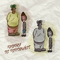 Mi Proyecto del curso: Fábrica de personajes ilustrados. Ilustração tradicional projeto de Charpi - 22.08.2020