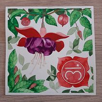 Meu projeto do curso: Técnicas aplicadas de ilustração em aquarela. Un proyecto de  de Joana Ludwig - 25.08.2020