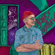 Mi Proyecto del curso: Jacques Cousteau. . Een project van  Beeldende kunst y Digitale illustratie van Agustin Patocchi - 13.09.2020