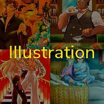 Ilustración. Comic, Concept Art, Drawing, Digital Drawing, Graphic Design, Traditional illustration, Digital Illustration, Painting, Digital Painting, and Color Theor project by Claudia González Pérez - 09.21.2020