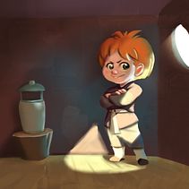 Mi Proyecto del curso: Principios de iluminación para pintura digital. Un proyecto de Ilustración tradicional de Daniel Peña Roche - 29.09.2020