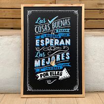 Regalo . Un proyecto de Lettering, Diseño de carteles, H y lettering de Rosa Valderrama - 28.06.2019