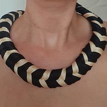 My project in Creation of Textile Jewelry course. Un proyecto de Diseño de jo y as de Aiga Mio - 12.10.2020