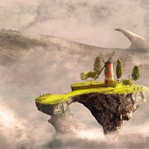 Matte Painting: Isla El Manana Ein Projekt aus dem Bereich Kino, Video und TV und Videobearbeitung von Cristóbal Miño Molina - 16.10.2020