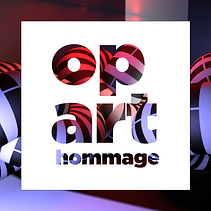 Op Art Poster, panel. Ein Projekt aus dem Bereich 3-D-Animation und Motion Graphics von Oswaldo Marcano - 23.11.2020
