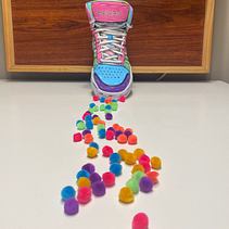 Mi Proyecto del curso: Restauración y personalización de sneakers. Un proyecto de Pintura y Arte urbano de Jessica Lovera - 26.10.2020