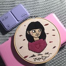 Ella era del viento . % Patricia Moreno tarafından hazırlanan Nakış projesi - 10.25.2020