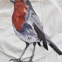 Meu projeto do curso: Pintar com linha: técnicas de ilustração têxtil. Embroider project by Gabriela Lautenschlager Spoladore - 11.03.2020