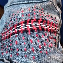 Mi Proyecto del curso: Bordado: reparación de prendas. Un progetto di Ricamo, Cucito, DIY, Upc, cling e Textile Design di Eugenia Andrea Sepúlveda Díaz - 08.12.2020