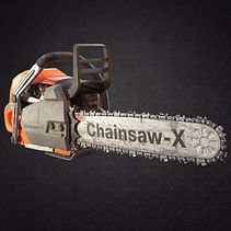 CHAINSAW - Realistic Prop Creation for Video Games course . % Federico Abram tarafından hazırlanan 3D, 3D Modelleme, Video O, Ve unları projesi - 01.12.2021
