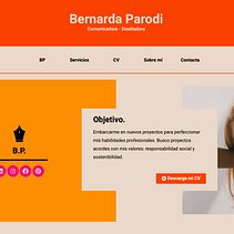 Diseño Web. Projekt z dziedziny Web design użytkownika Bernarda Parodi - 14.12.2020