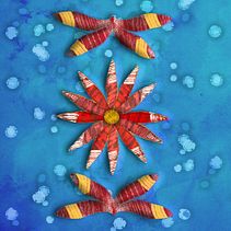 Jardim Céu Leste - Exercício Ilustração Flat Ein Projekt aus dem Bereich Traditionelle Illustration von marcos Arruzzo - 17.12.2020