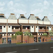 My project in Architectural Visualization Using Digital Collage course. Een project van Architectuur van Rashmi Makwana - 06.01.2021