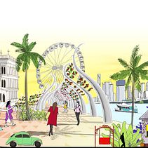 My project in Architectural Illustration: Capture a City’s Personality course. Un projet de Illustration architecturale de eloised85 - 05.01.2021