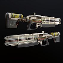 SciFi Weapon - FanArt. 3D, and Video Games project by Jorge Ecija Cervigon - 01.25.2021