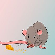 Rat Rotoscopy. Animation, 2D Animation, and Digital Drawing project by Karina Raugalaite - 12.15.2020