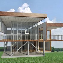 Mi Proyecto del curso: Diseño y modelado arquitectónico 3D con Revit. Un proyecto de Arquitectura, Arquitectura digital y Diseño 3D de Sophia Pierina Vega Pajuelo - 15.03.2021