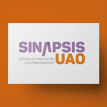 Diseño de Marca - Centro de Innovación y emprendimiento SINAPSIS UAO - Universidad Autónoma de Occidente. Un projet de Design  , et Création de logos de Néstor Iván Acosta Nieto - 01.10.2019
