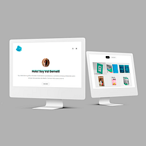 Mi Proyecto del curso: Creación de una web profesional con WordPress . % Valeria Gemelli tarafından hazırlanan Web Geliştirme, Grafik Tasarım, Web Tasarımı, Portfö, Ve Geliştirme projesi - 02.21.2021