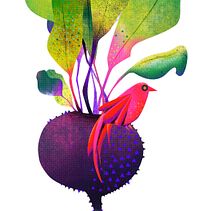 Label Design + Illustration. Ilustração tradicional projeto de Vanessa Binder - 13.02.2021