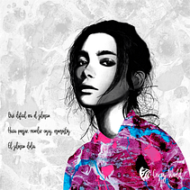 Mi Proyecto del curso: Retrato con lápiz, técnicas de color y Photoshop. Un progetto di Disegno digitale di crispy_world - 10.03.2021