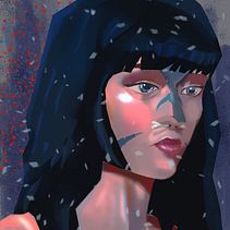 Meu projeto do curso: Princípios da pintura digital para retratos. Un progetto di Illustrazione tradizionale di Caio Galisa - 11.03.2021