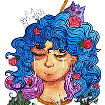 Meu projeto do curso:  Técnicas de aquarela para ilustrações com um toque de sonho Ein Projekt aus dem Bereich Traditionelle Illustration, Illustration mit Tinte und Aquarellmalerei von Juliane Alcântara - 13.03.2021