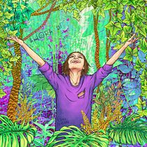 Novela Gráfica. Editorial Illustration, Traditional illustration, and Digital Illustration project by Mariana Alonso - 03.18.2020