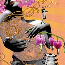 The Dalai Lama's Instructions for Life. Collage, and Digital Illustration project by Judith Hofmann - 06.01.2007