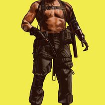 Venom Snake. Projekt z dziedziny Projektowanie postaci, Sketching, Ilustracja cyfrowa i Gry komputerowe użytkownika Roberto Villaverde - 22.03.2019