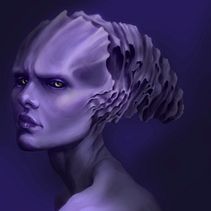 Syna . Concept Art, and Traditional illustration project by Isabel Pomares Sabio - 03.22.2021