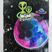 Mi Proyecto del curso: Técnicas modernas de acuarela (Zumbilandia) . Ilustrasi tradisional proyek oleh Sandra Milena Soto Zuluaga - 03.22.2021