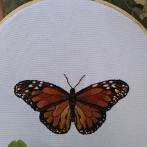 Mi Proyecto del curso: Técnicas de bordado realista. Embroider project by Fernanda Escudero - 03.22.2021