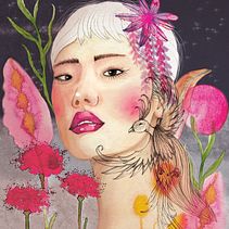 Il mio progetto del corso: Ritratto illustrato ad acquerello Ein Projekt aus dem Bereich Porträtzeichnung und Aquarellmalerei von Silvia Chiauzzi - 23.03.2021