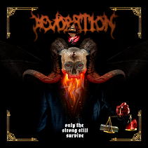 Devoration - EP "Only the Strong Still Survive". Graphic Design, Art Direction, Photomontage, and Music project by Felipe Vasconcellos - 05.01.2020