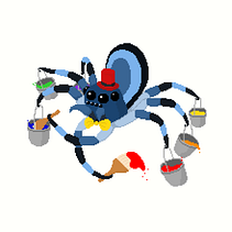 De pixel a 3D. Un proyecto de 3D y Pixel art de Álvaro Asalgado Gómez - 21.10.2020