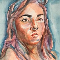 My project in Artistic Portrait with Watercolors course. Un proyecto de Pintura a la acuarela de Marisol - 30.03.2021