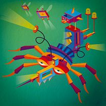 IsoZanza . Ilustrasi tradisional proyek oleh Paolo Turini - 04.07.2021